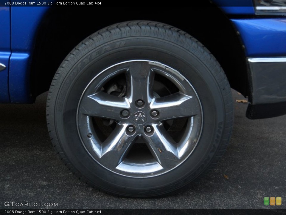 2008 Dodge Ram 1500 Big Horn Edition Quad Cab 4x4 Wheel and Tire Photo #56846024
