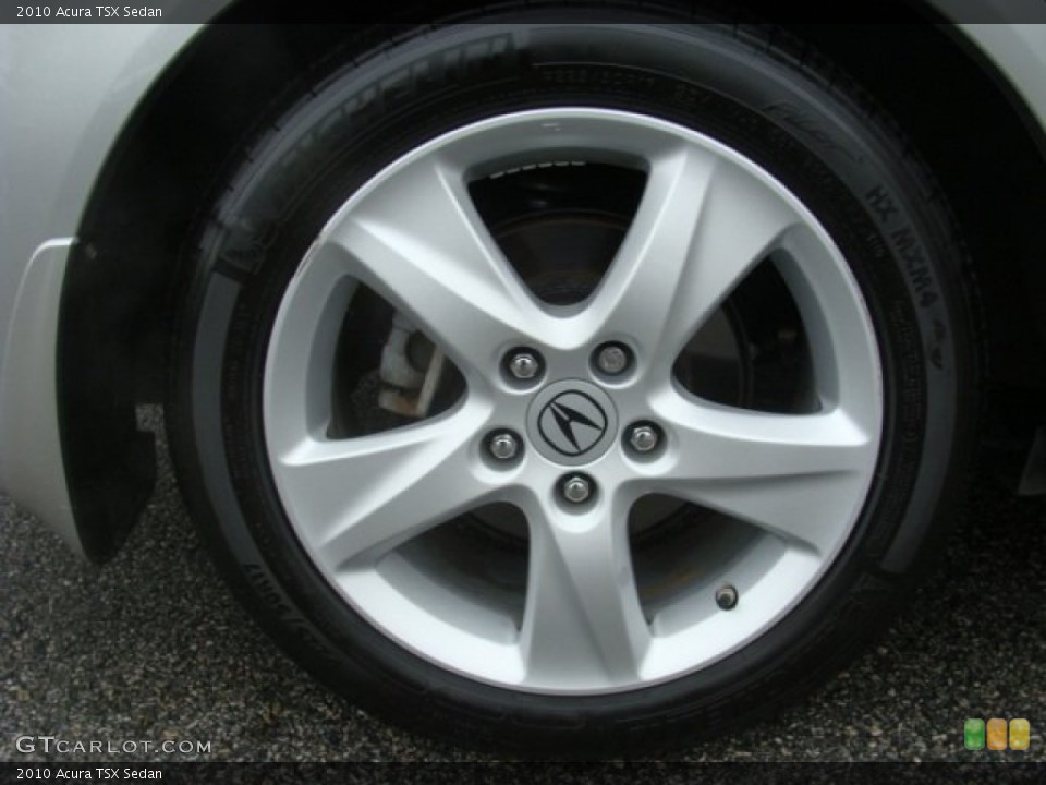 2010 Acura TSX Sedan Wheel and Tire Photo #56846669