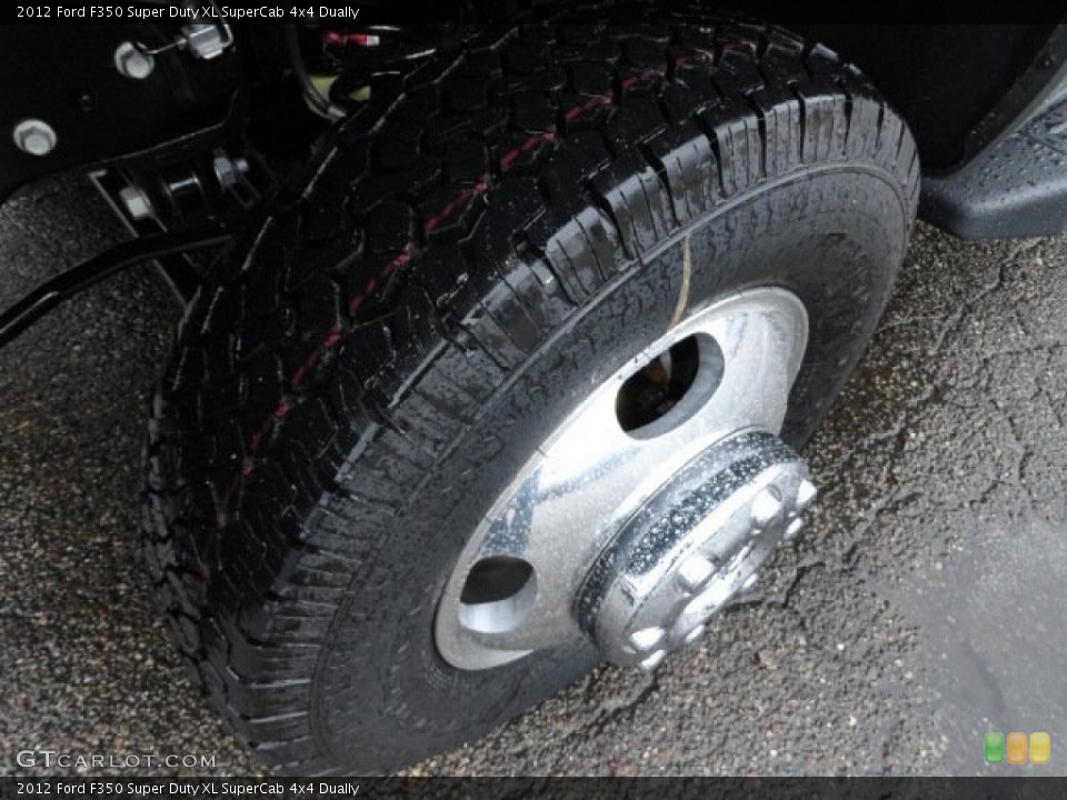 2012 Ford F350 Super Duty XL SuperCab 4x4 Dually Wheel and Tire Photo #56847932