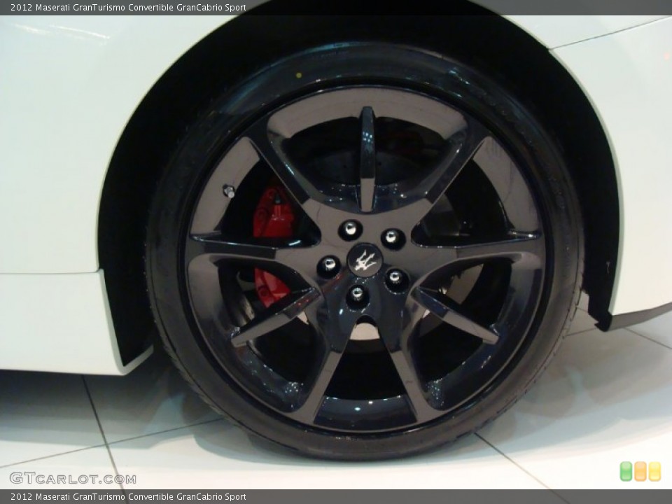 2012 Maserati GranTurismo Convertible GranCabrio Sport Wheel and Tire Photo #56848604