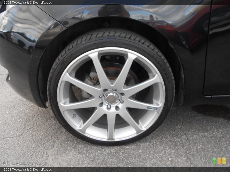 2008 Toyota Yaris Custom Wheel and Tire Photo #56848787