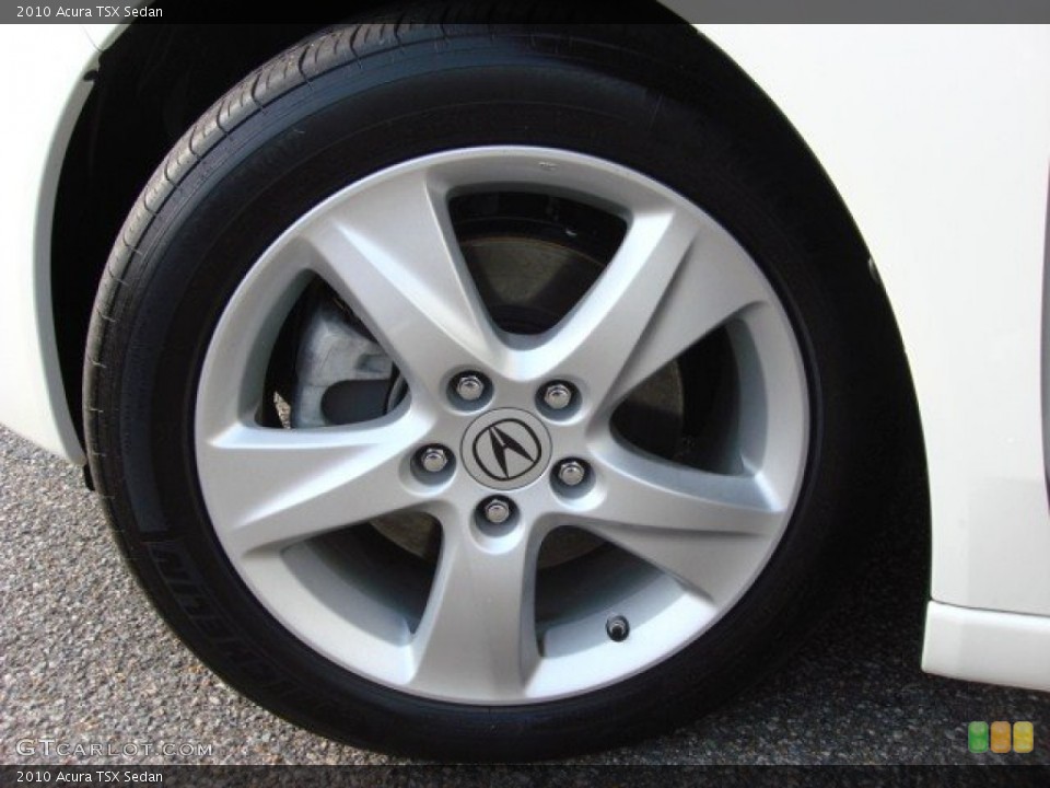 2010 Acura TSX Sedan Wheel and Tire Photo #56850053