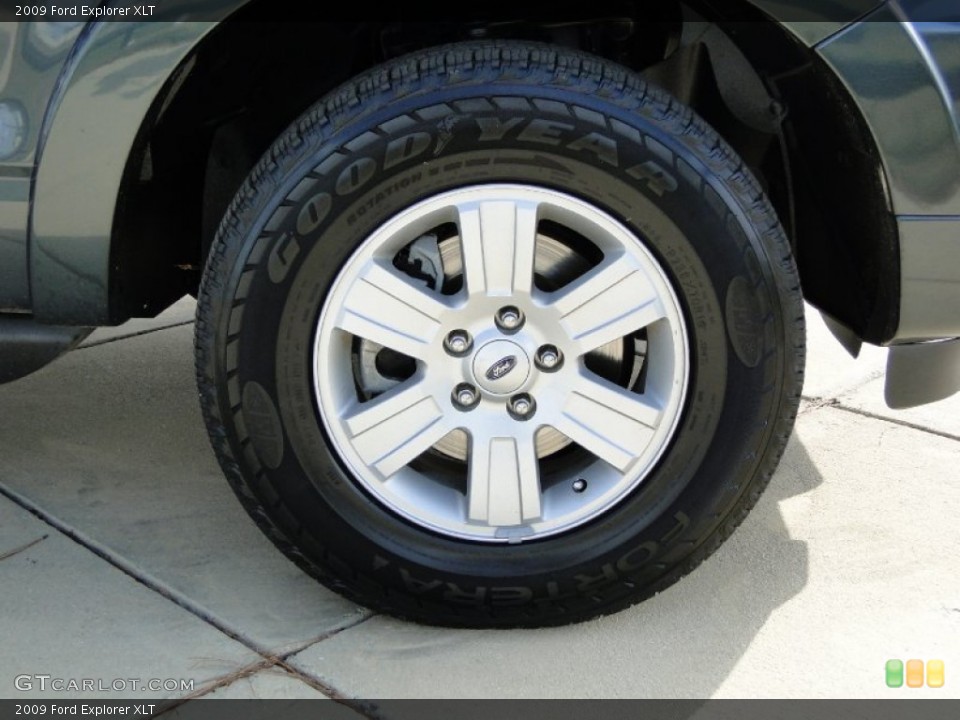 2009 Ford Explorer XLT Wheel and Tire Photo #56853554