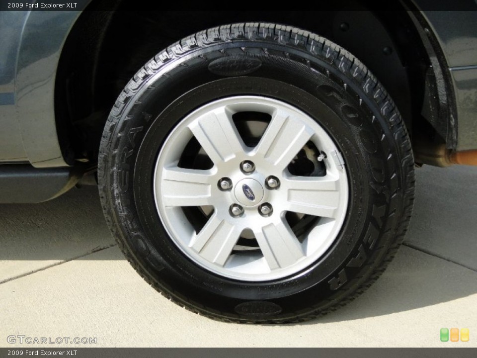 2009 Ford Explorer XLT Wheel and Tire Photo #56853572