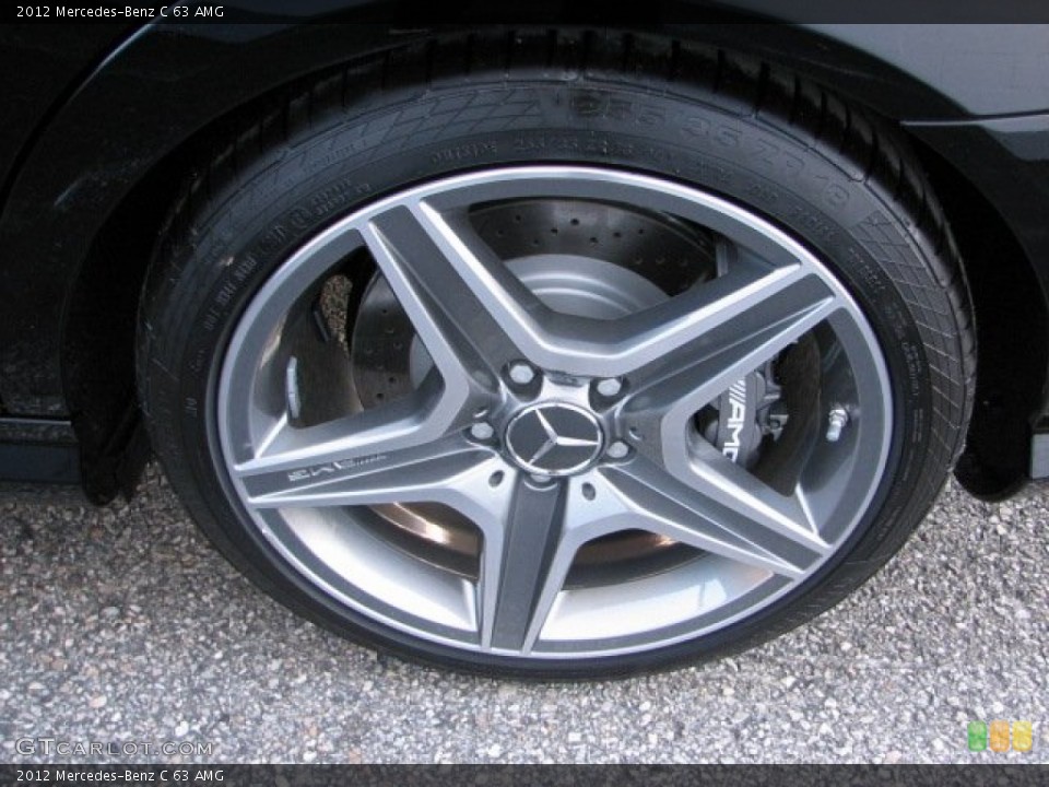 2012 Mercedes-Benz C 63 AMG Wheel and Tire Photo #56855972