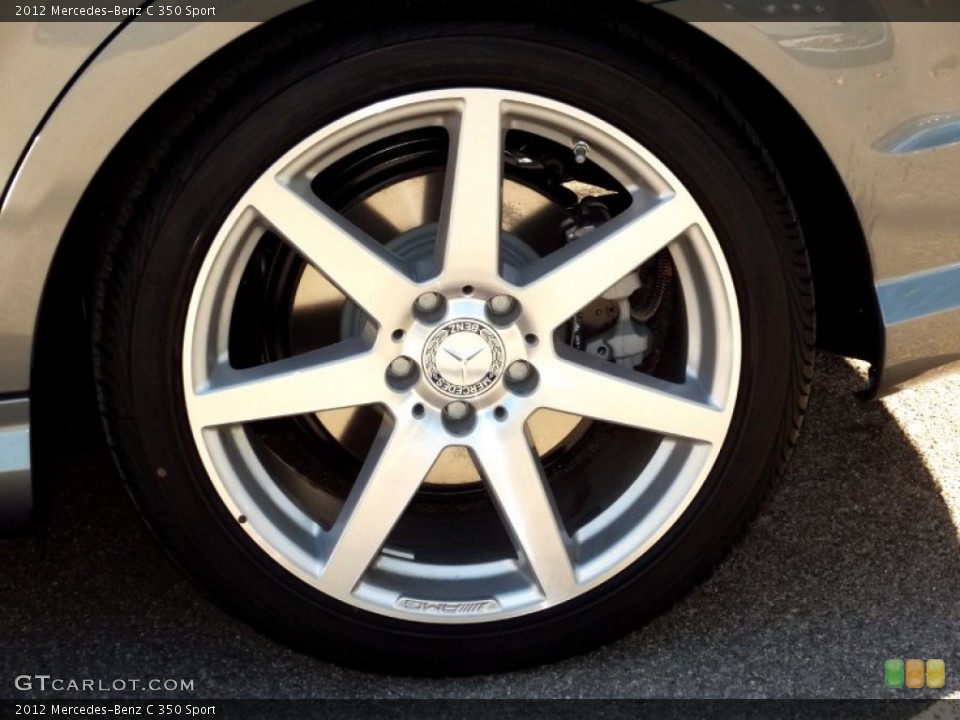 2012 Mercedes-Benz C 350 Sport Wheel and Tire Photo #56856305