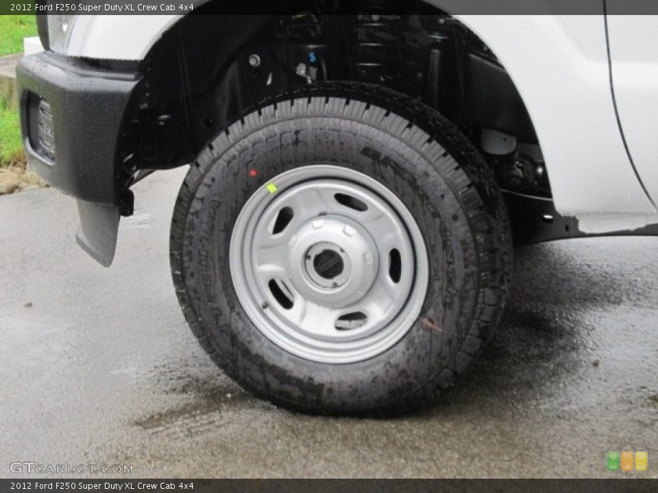 2012 Ford F250 Super Duty XL Crew Cab 4x4 Wheel and Tire Photo #56859386