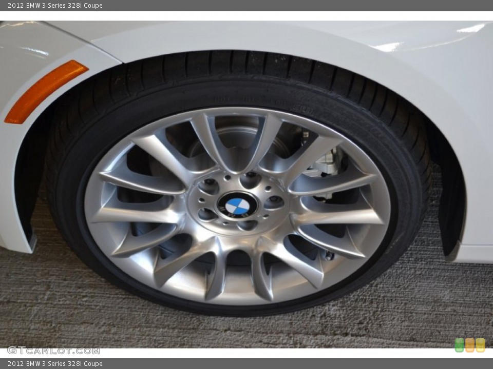 2012 BMW 3 Series 328i Coupe Wheel and Tire Photo #56862515