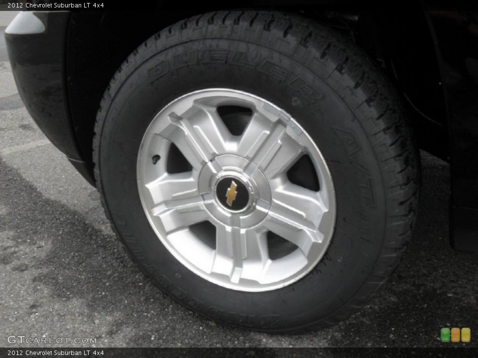 2012 Chevrolet Suburban LT 4x4 Wheel and Tire Photo #56863085