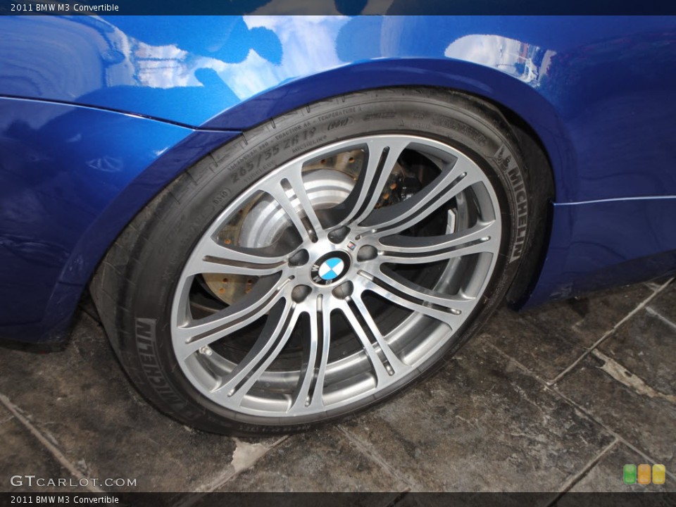 2011 BMW M3 Convertible Wheel and Tire Photo #56864876