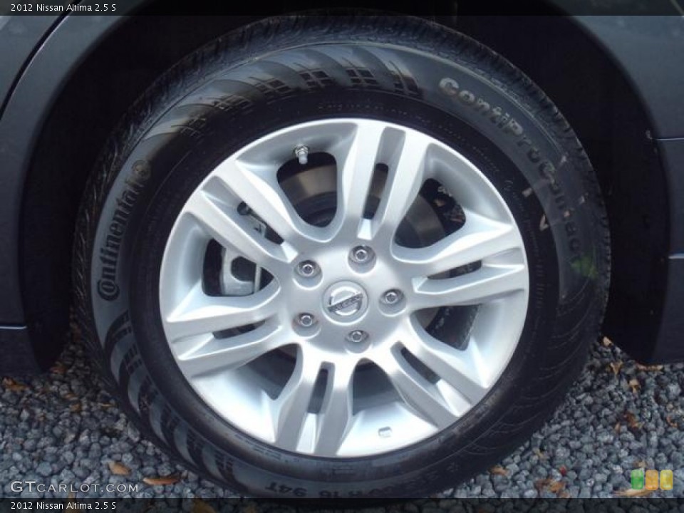 2012 Nissan Altima 2.5 S Wheel and Tire Photo #56866850