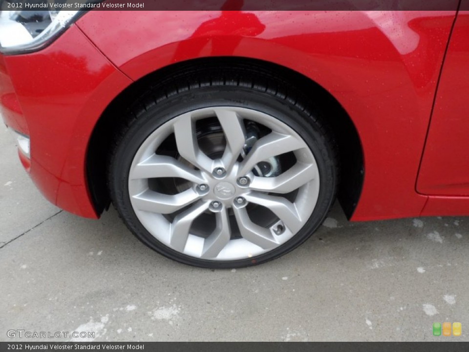 2012 Hyundai Veloster  Wheel and Tire Photo #56869700