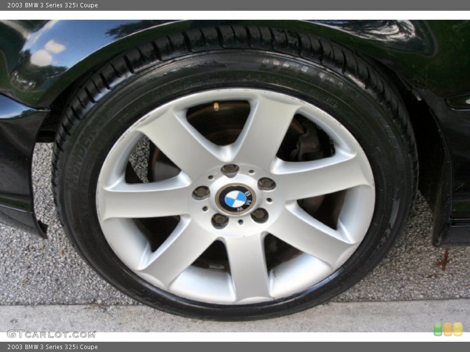 2003 BMW 3 Series 325i Coupe Wheel and Tire Photo #56871998