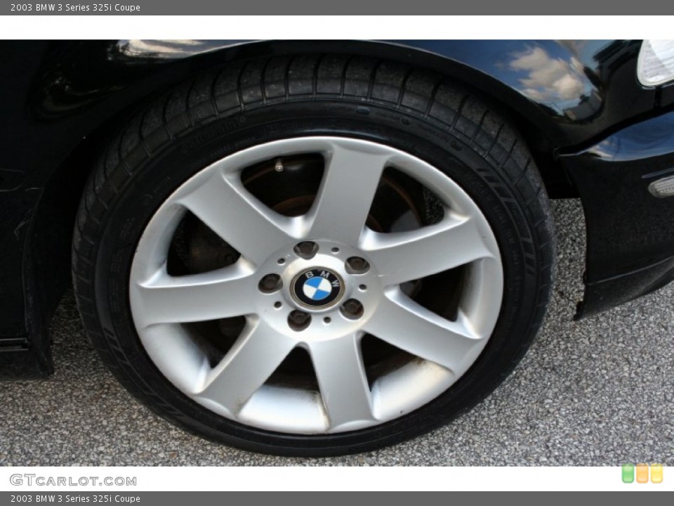 2003 BMW 3 Series 325i Coupe Wheel and Tire Photo #56872019