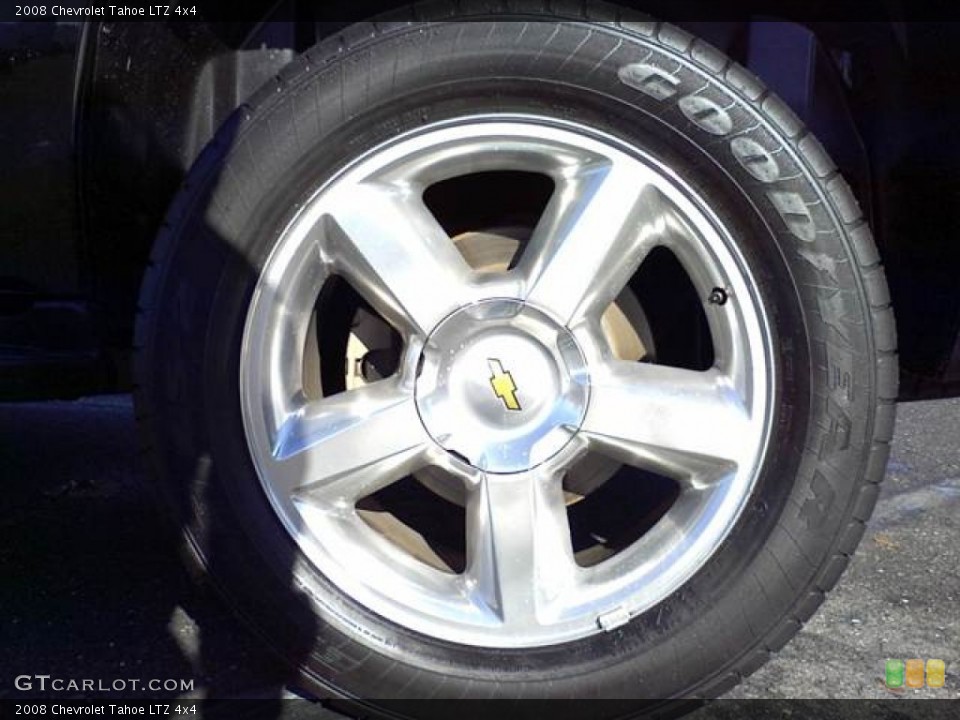 2008 Chevrolet Tahoe LTZ 4x4 Wheel and Tire Photo #56876698