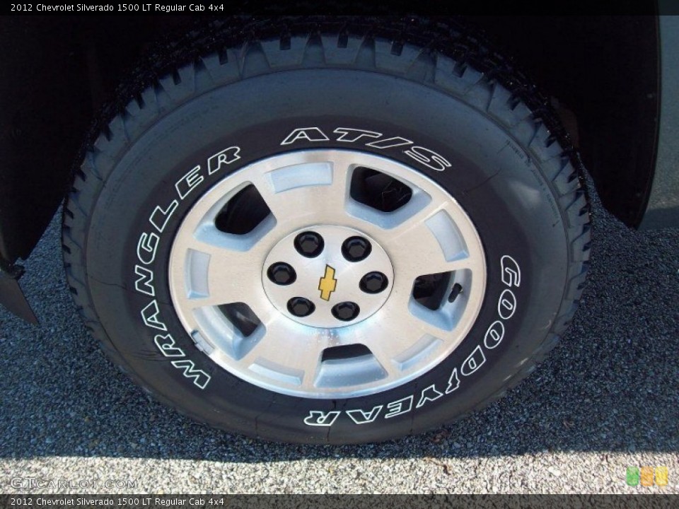 2012 Chevrolet Silverado 1500 LT Regular Cab 4x4 Wheel and Tire Photo #56887566