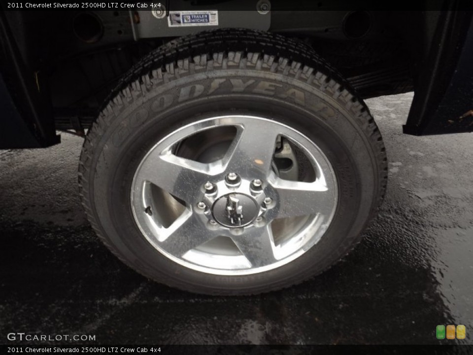 2011 Chevrolet Silverado 2500HD LTZ Crew Cab 4x4 Wheel and Tire Photo #56894696