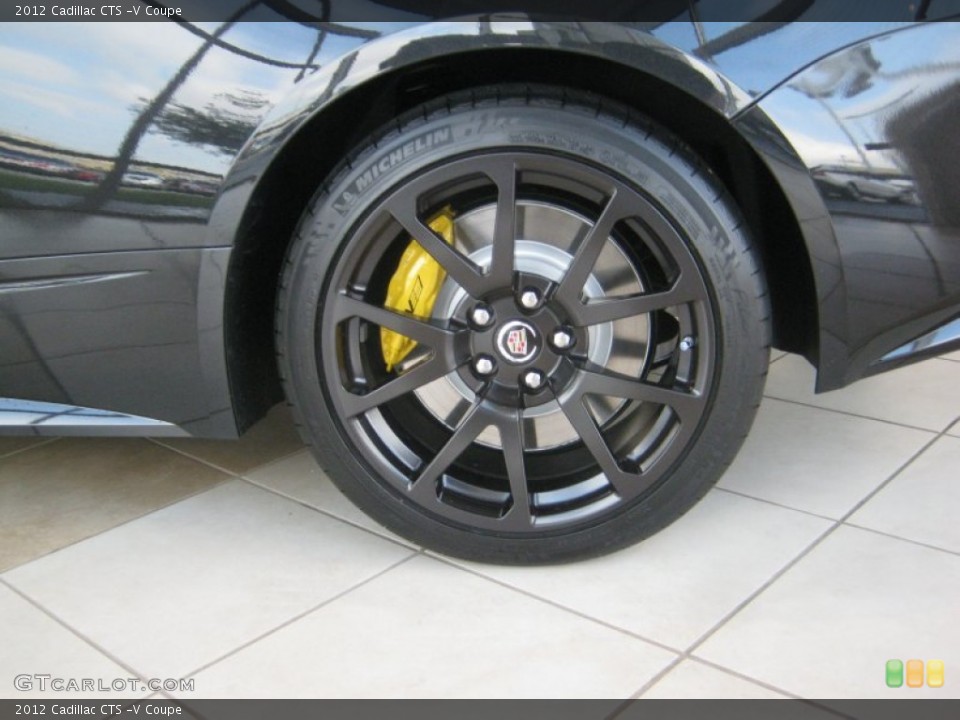 2012 Cadillac CTS -V Coupe Wheel and Tire Photo #56896216