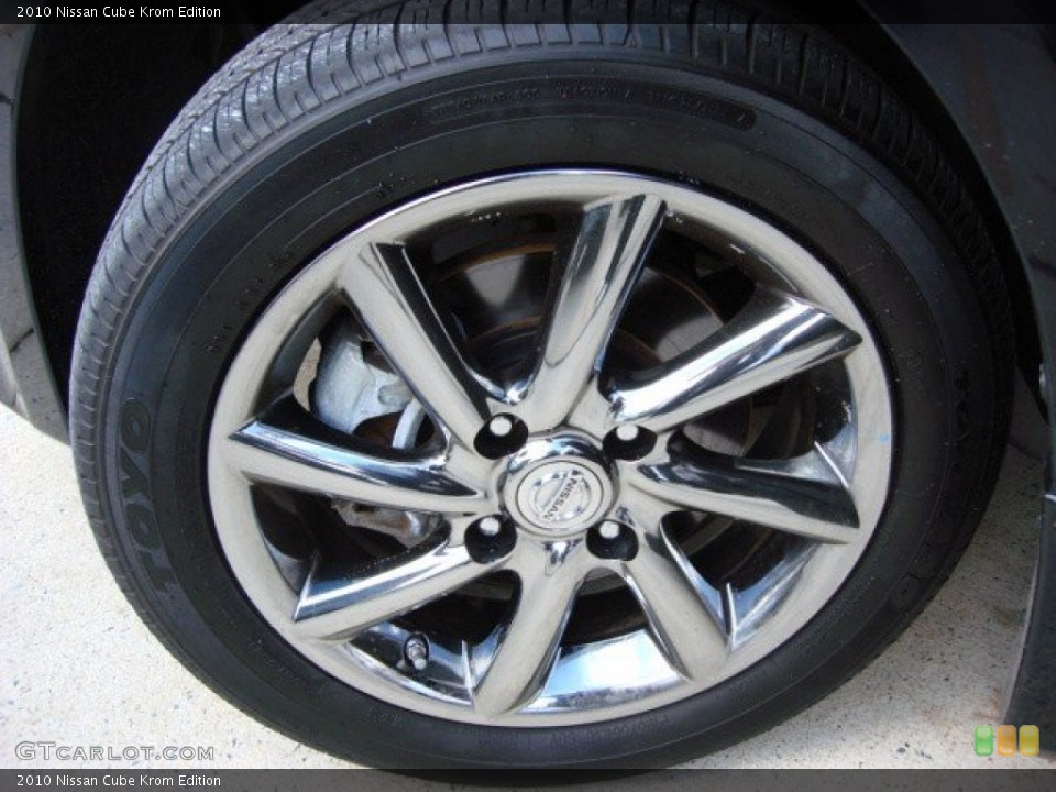 2010 Nissan Cube Krom Edition Wheel and Tire Photo #56901130