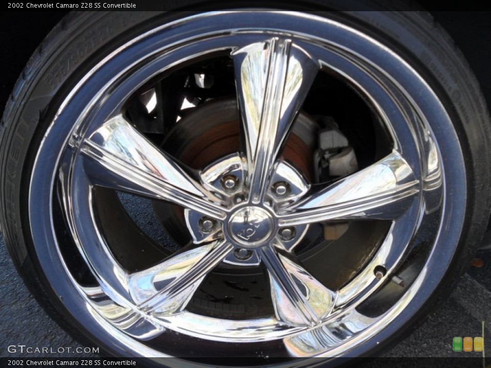 2002 Chevrolet Camaro Custom Wheel and Tire Photo #56912179