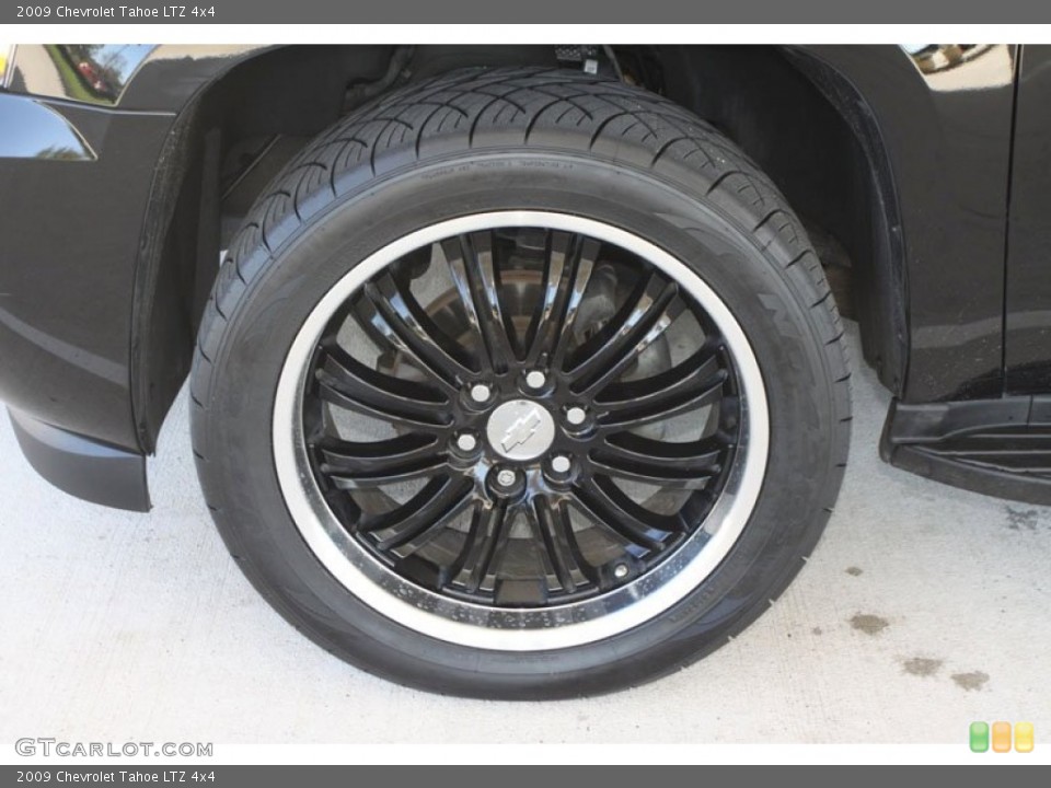 2009 Chevrolet Tahoe Custom Wheel and Tire Photo #56916358