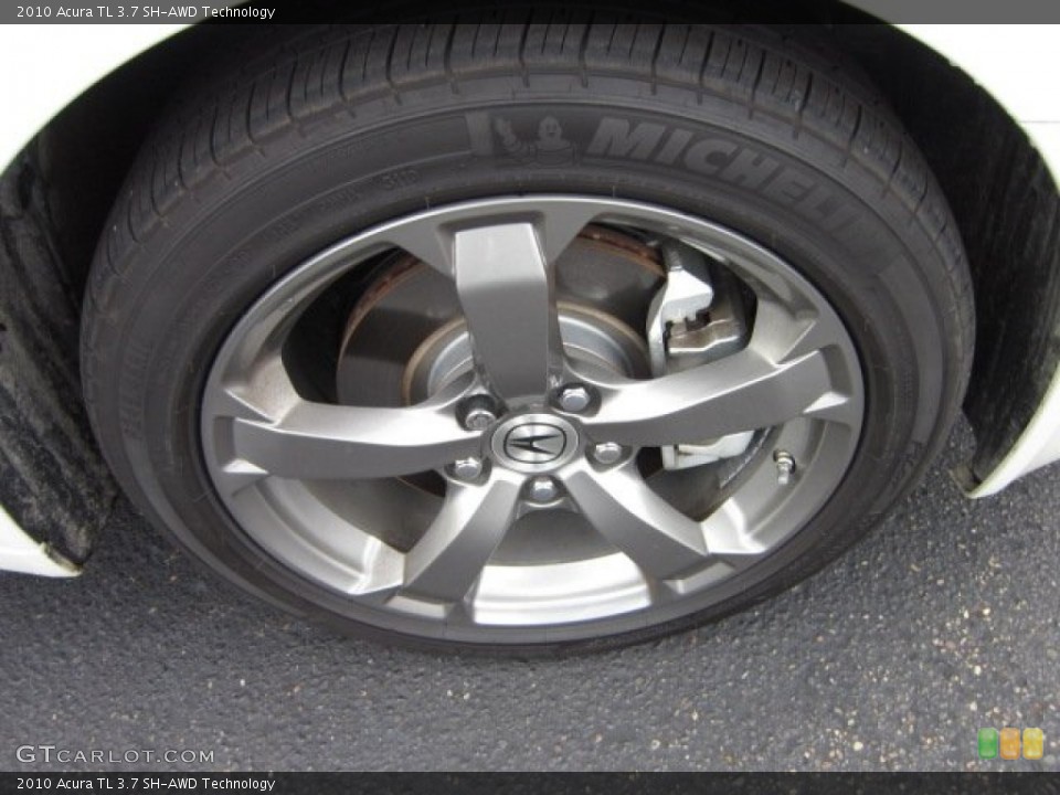 2010 Acura TL 3.7 SH-AWD Technology Wheel and Tire Photo #56917438