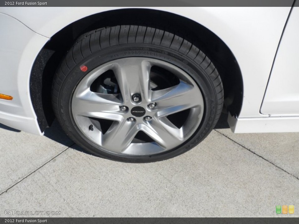 2012 Ford Fusion Sport Wheel and Tire Photo #56920666