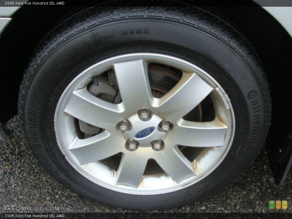 2006 Ford Five Hundred SEL AWD Wheel and Tire Photo #56926120