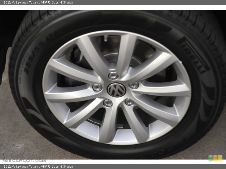 2012 Volkswagen Touareg VR6 FSI Sport 4XMotion Wheel and Tire Photo #56930104