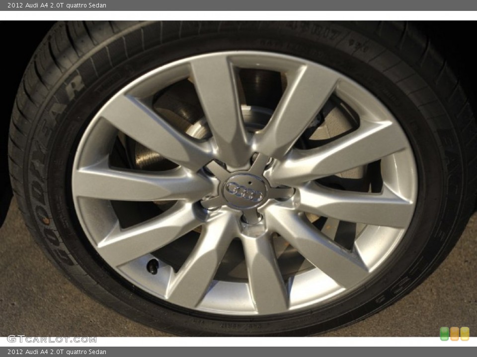 2012 Audi A4 2.0T quattro Sedan Wheel and Tire Photo #56932150