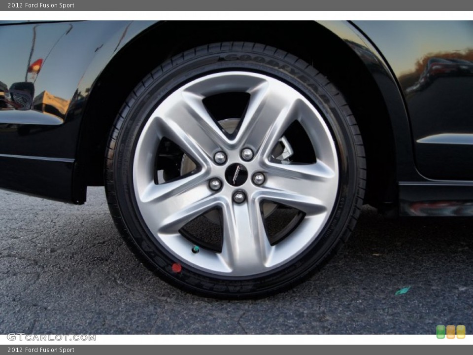2012 Ford Fusion Sport Wheel and Tire Photo #56936099