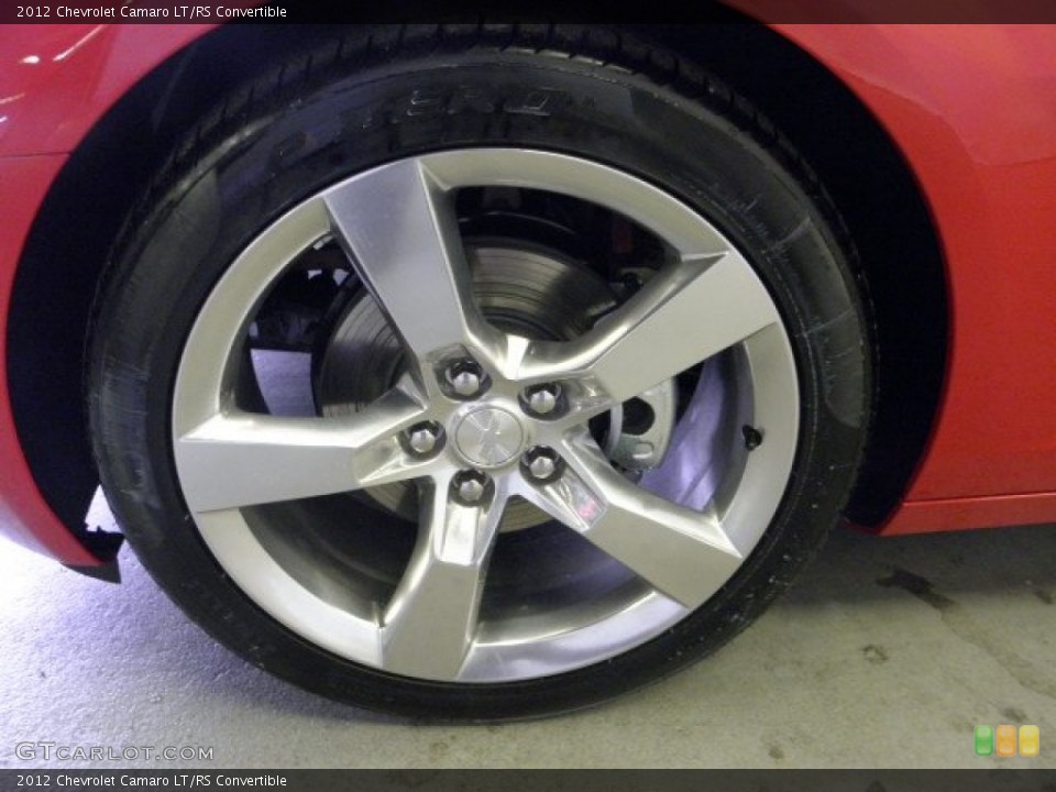 2012 Chevrolet Camaro LT/RS Convertible Wheel and Tire Photo #56936631