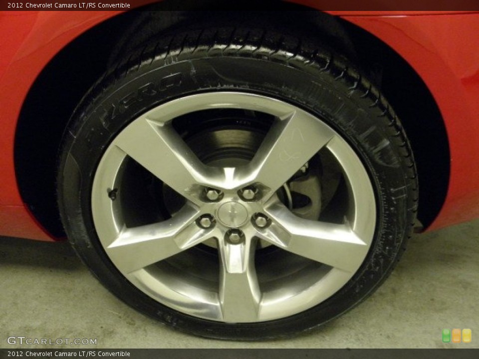 2012 Chevrolet Camaro LT/RS Convertible Wheel and Tire Photo #56936747