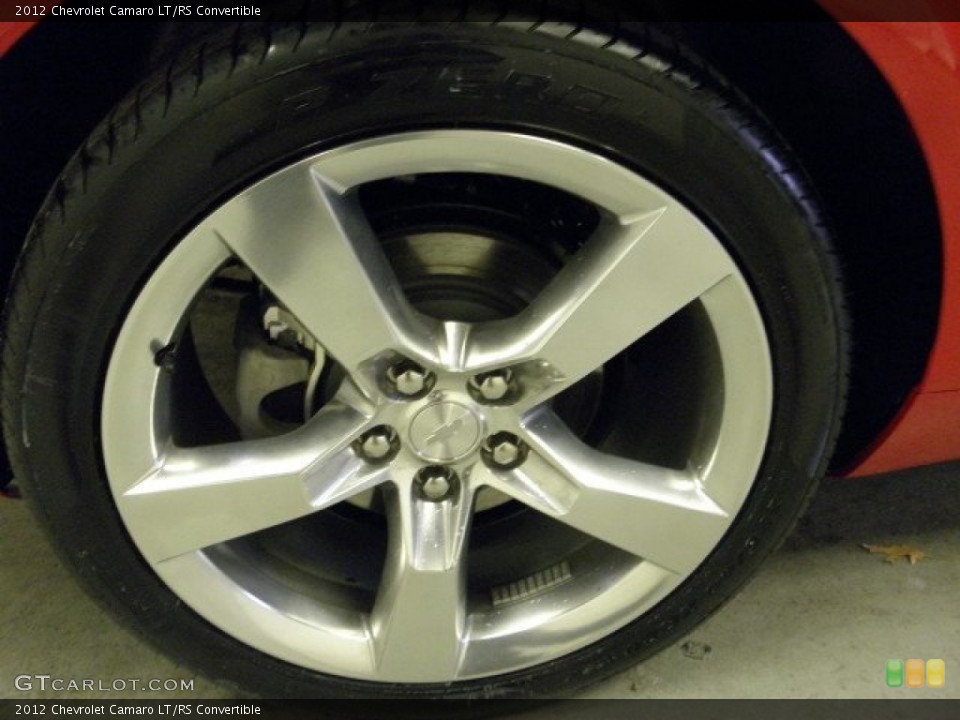 2012 Chevrolet Camaro LT/RS Convertible Wheel and Tire Photo #56936822