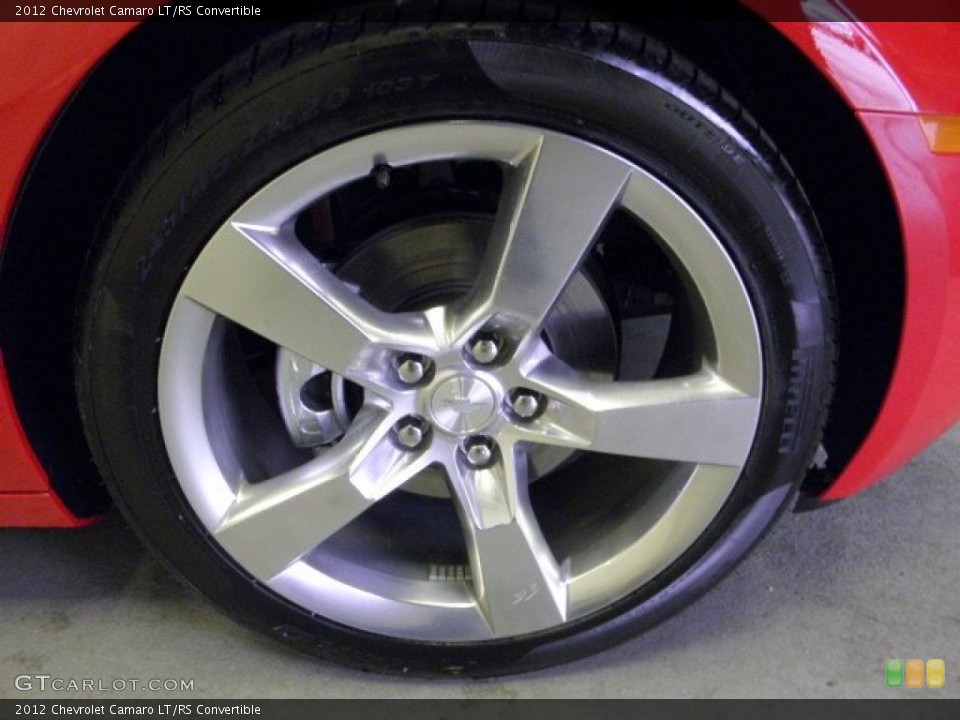 2012 Chevrolet Camaro LT/RS Convertible Wheel and Tire Photo #56936856