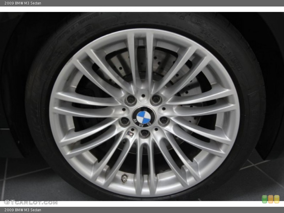 2009 BMW M3 Sedan Wheel and Tire Photo #56939945