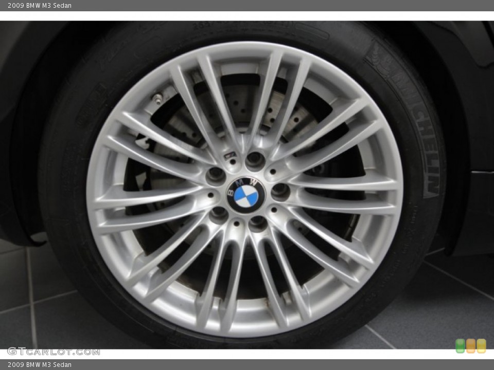2009 BMW M3 Sedan Wheel and Tire Photo #56939970