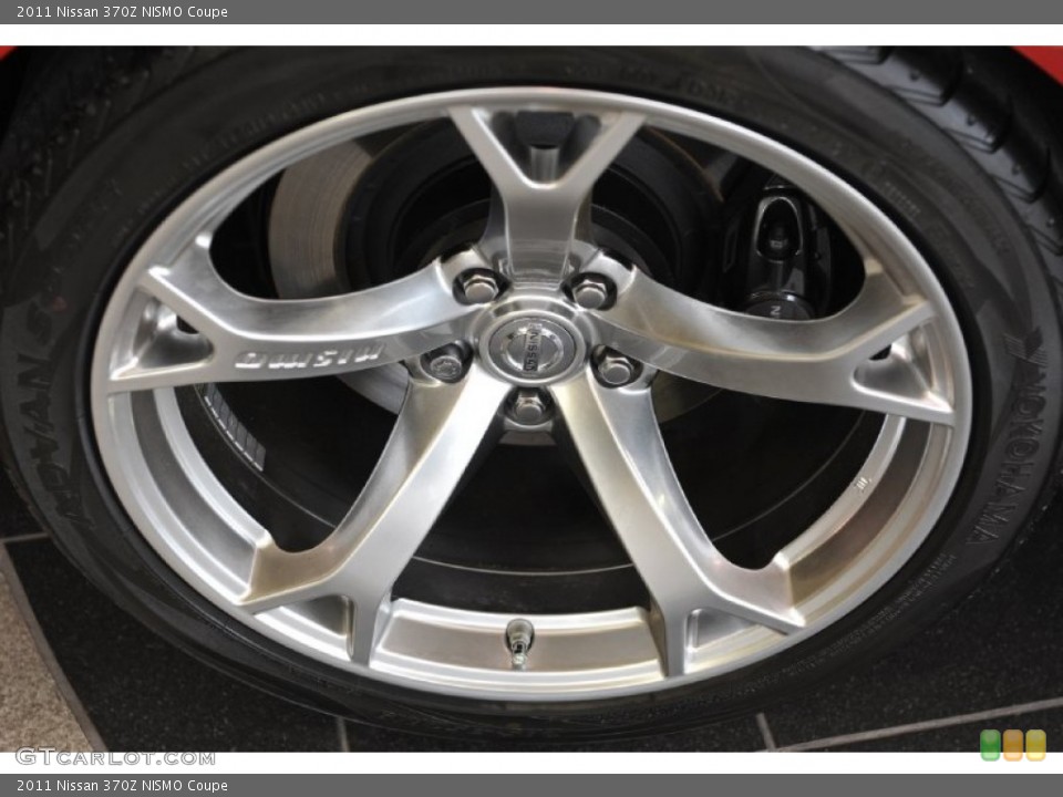 2011 Nissan 370Z NISMO Coupe Wheel and Tire Photo #56940405