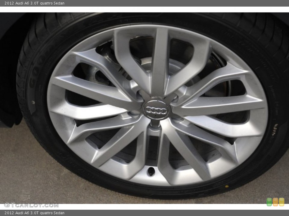 2012 Audi A6 3.0T quattro Sedan Wheel and Tire Photo #56941316