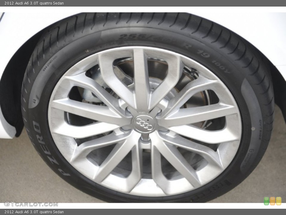 2012 Audi A6 3.0T quattro Sedan Wheel and Tire Photo #56941694