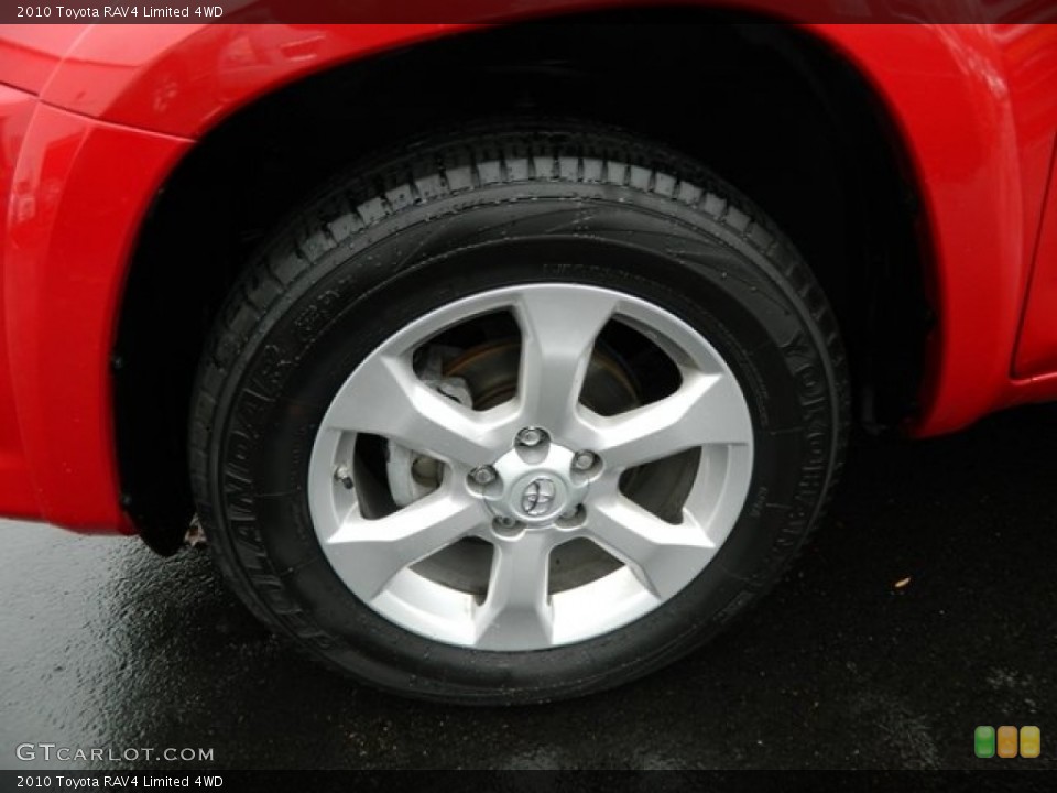 2010 Toyota RAV4 Limited 4WD Wheel and Tire Photo #56942321
