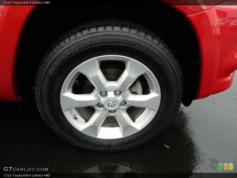 2010 Toyota RAV4 Limited 4WD Wheel and Tire Photo #56942355