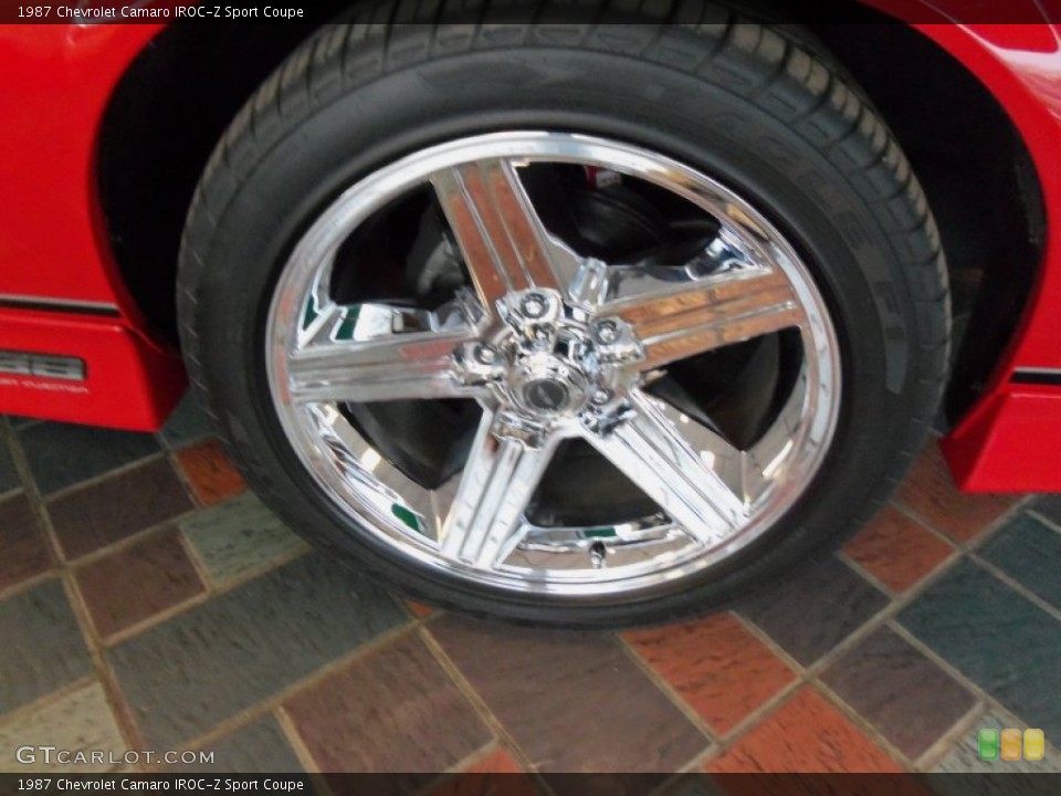 1987 Chevrolet Camaro IROC-Z Sport Coupe Wheel and Tire Photo #56948488