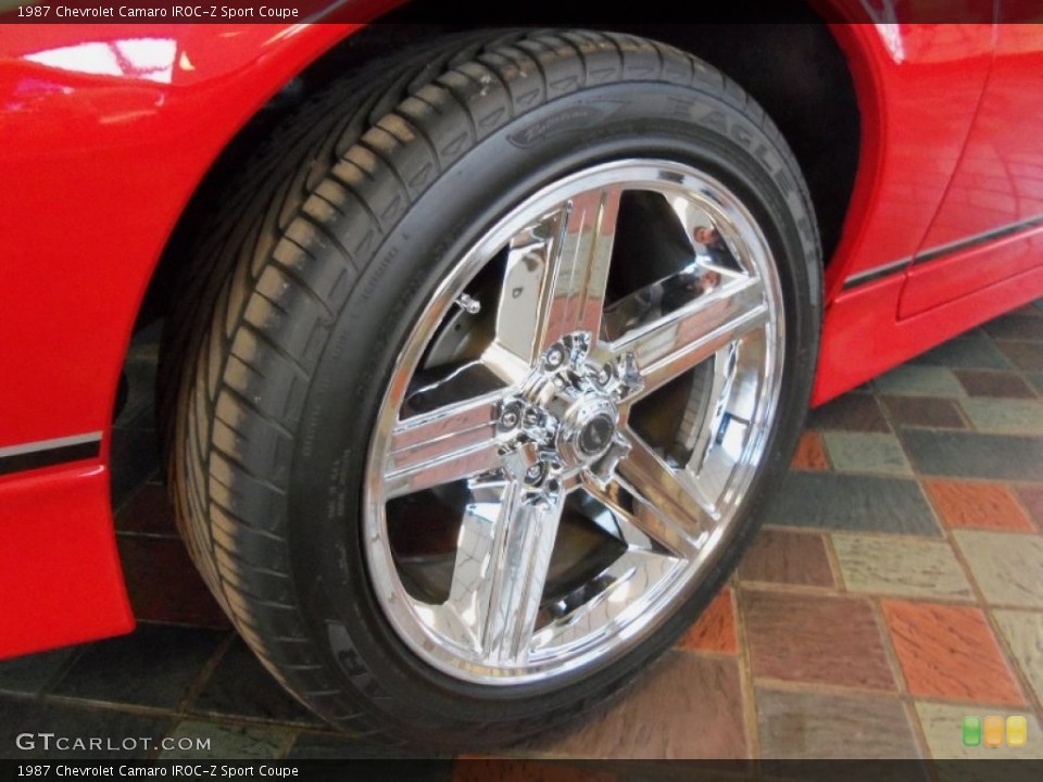 1987 Chevrolet Camaro IROC-Z Sport Coupe Wheel and Tire Photo #56948501