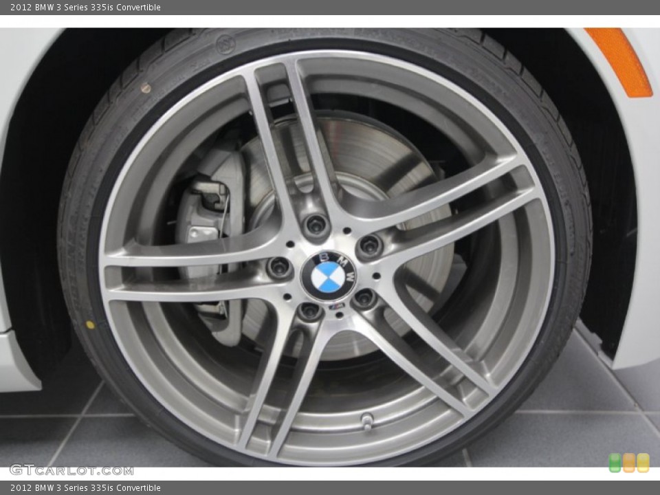 2012 BMW 3 Series 335is Convertible Wheel and Tire Photo #56949215