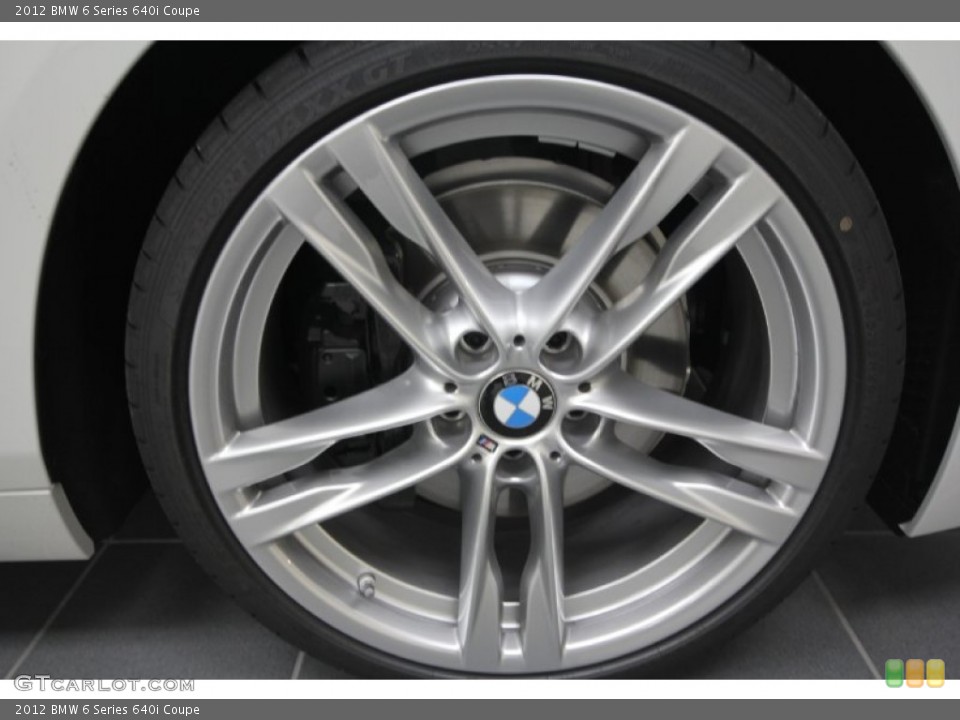 2012 BMW 6 Series 640i Coupe Wheel and Tire Photo #56949851