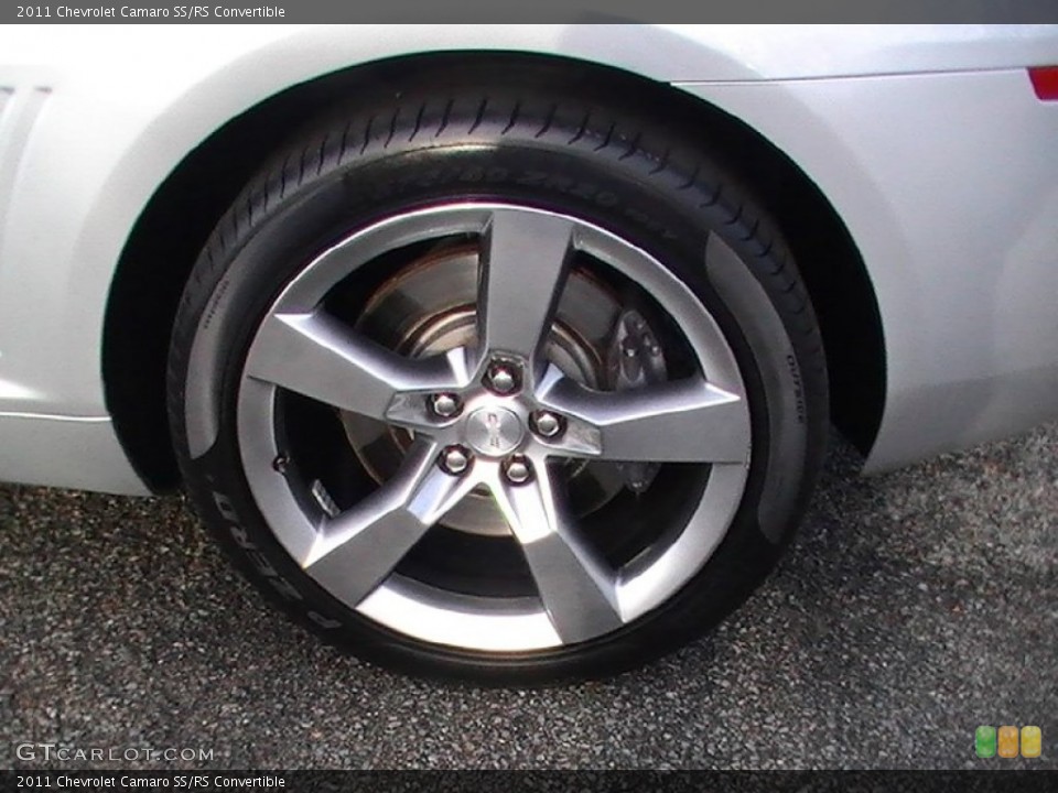 2011 Chevrolet Camaro SS/RS Convertible Wheel and Tire Photo #56956997