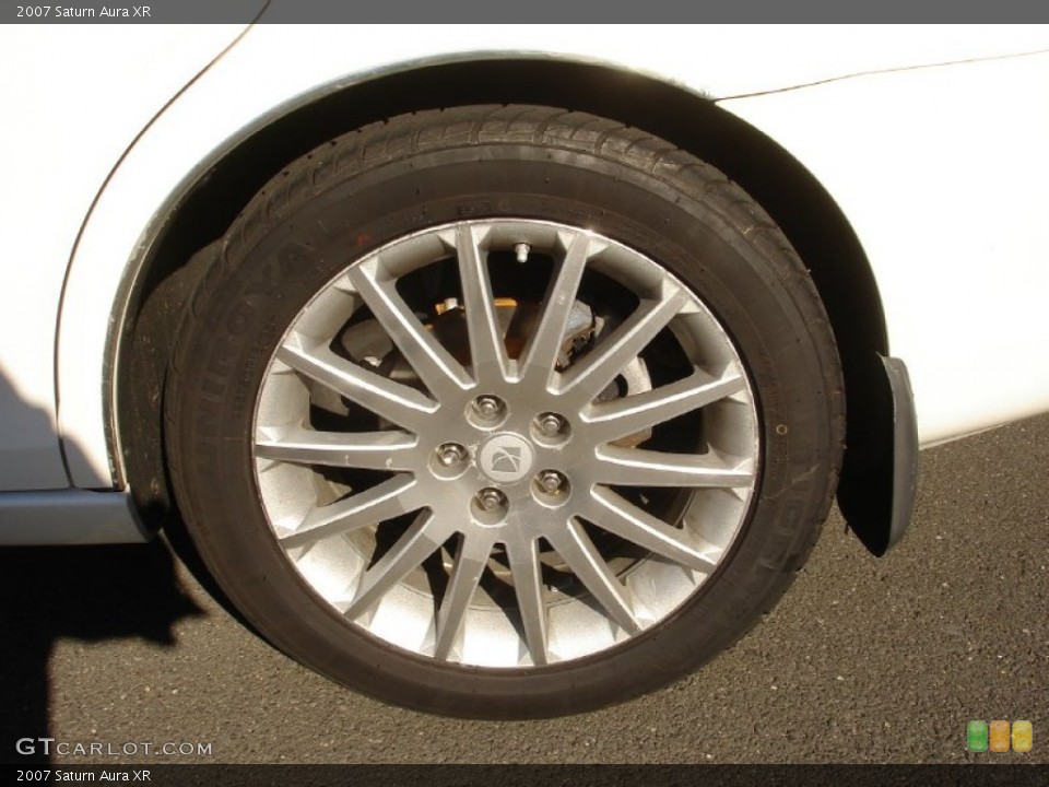 2007 Saturn Aura XR Wheel and Tire Photo #56958113