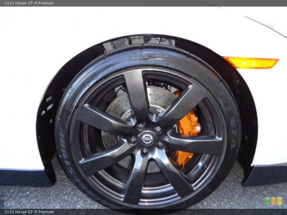 2010 Nissan GT-R Premium Wheel and Tire Photo #56959949