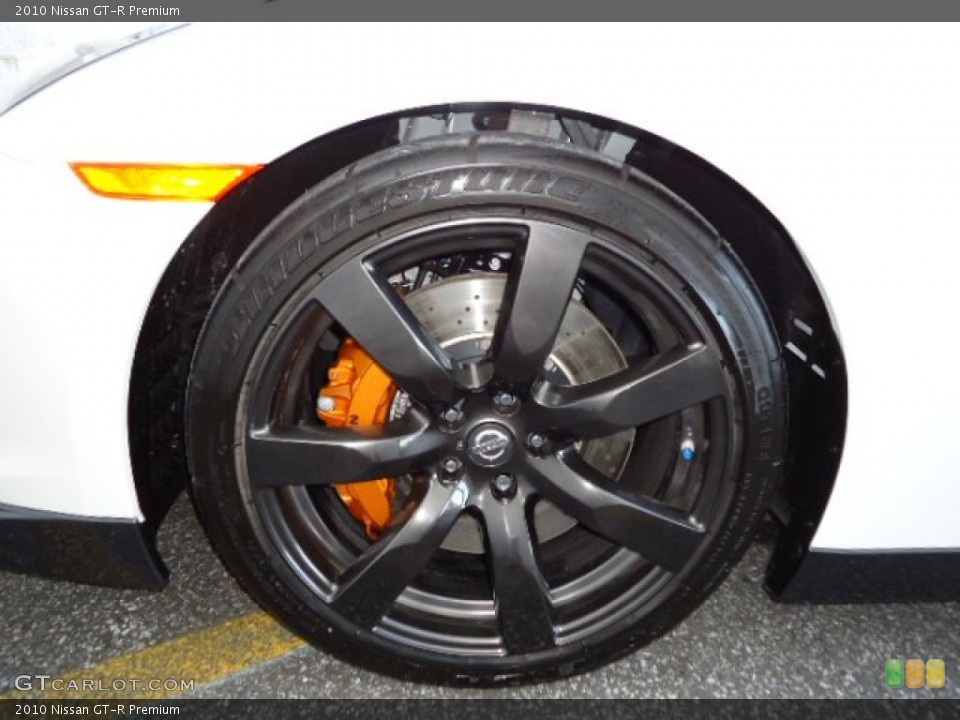 2010 Nissan GT-R Premium Wheel and Tire Photo #56959976